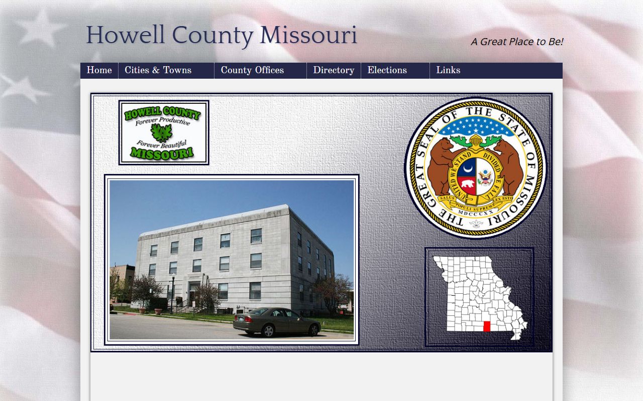 Howell County government website for probate court records information